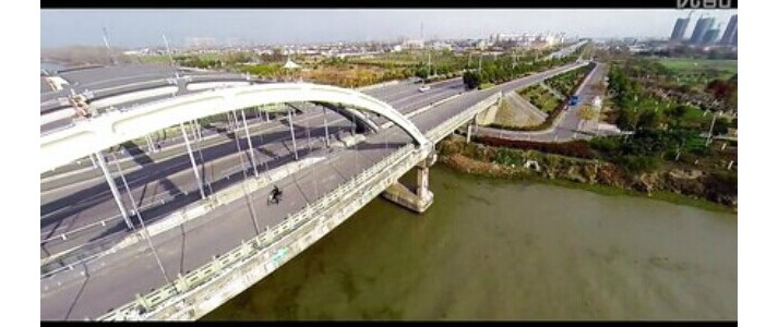 航拍北海大桥,高码率,新增大桥平移镜头