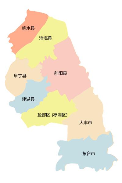 东台地图全图乡镇图片